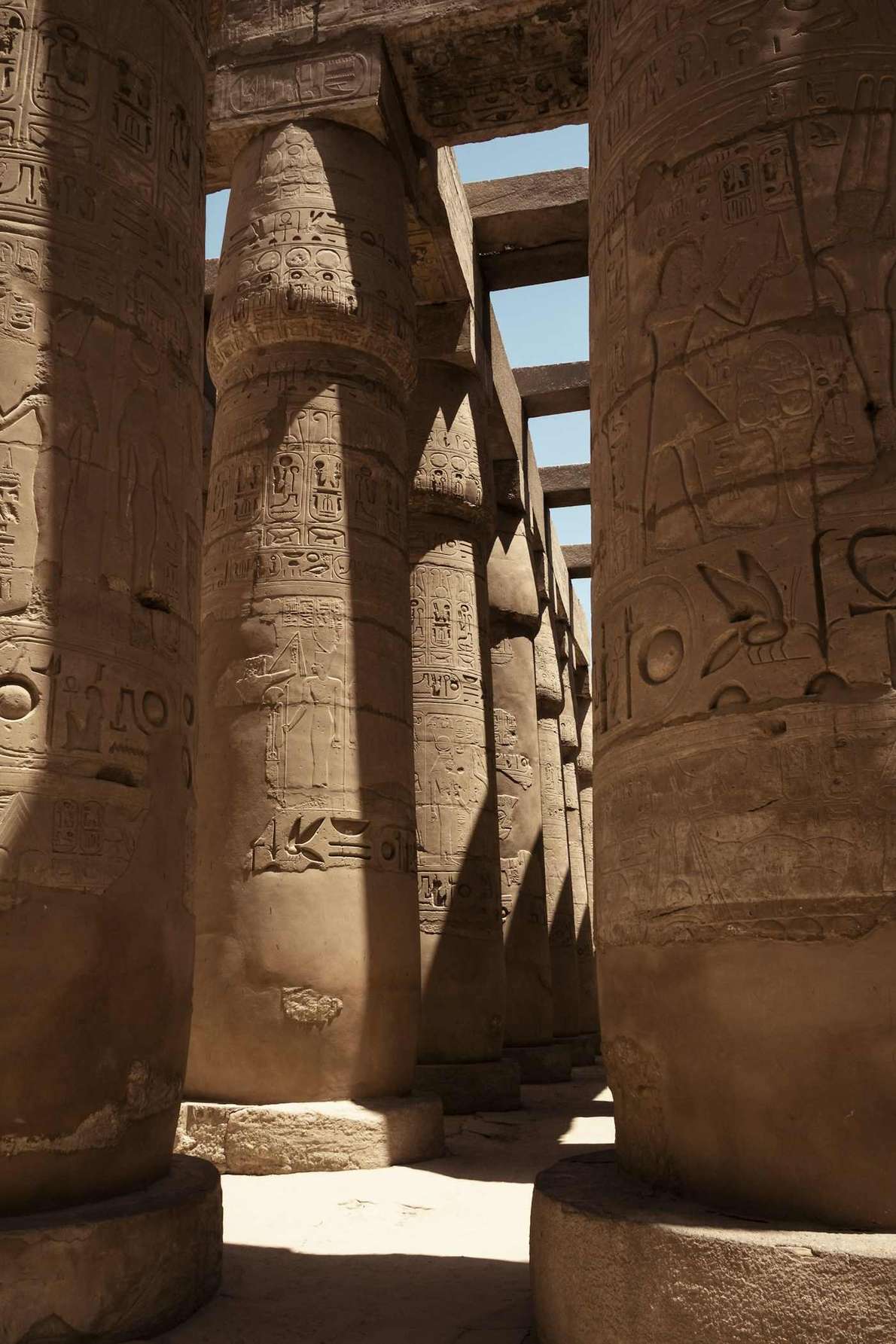 Philae Temple of Isis on island in Lake Nasser Aswan