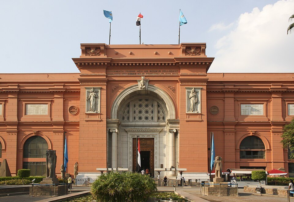The Egyptian Museum in Tahrir Square, Cairo