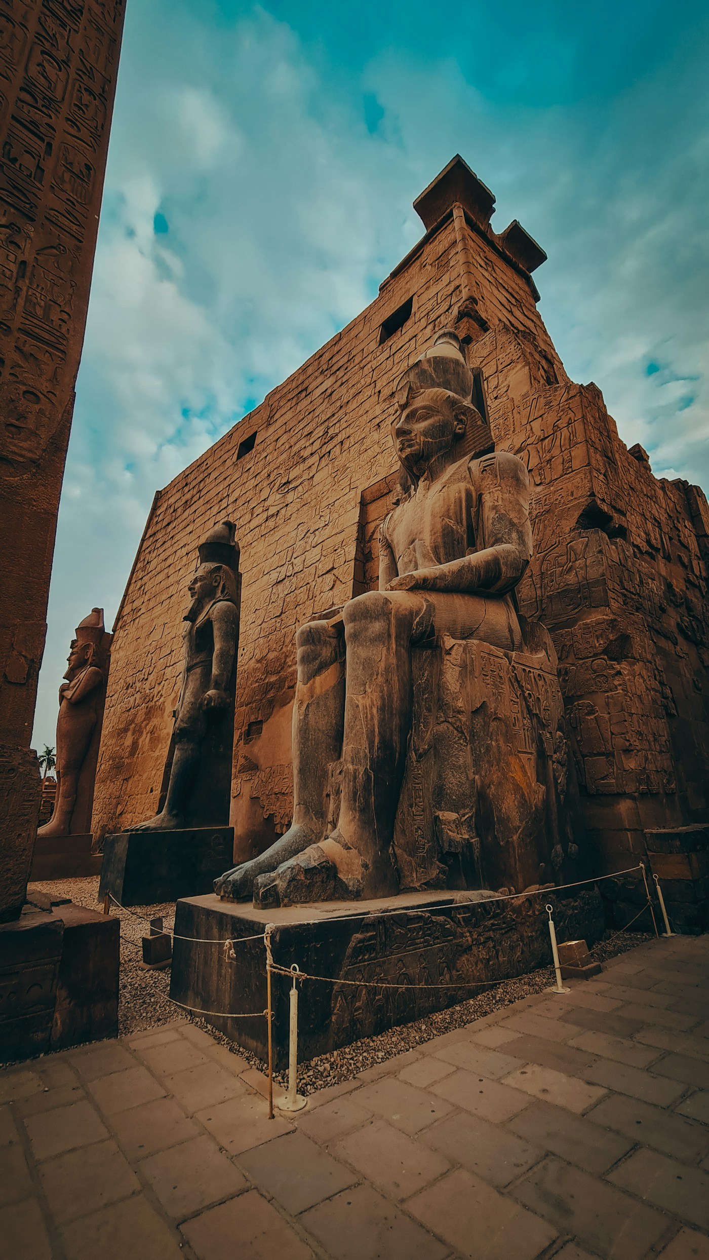 Ancient Egyptian statue