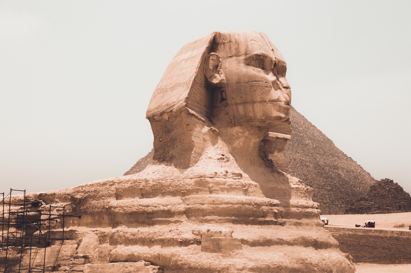 The Great Sphinx of Egypt close-up
