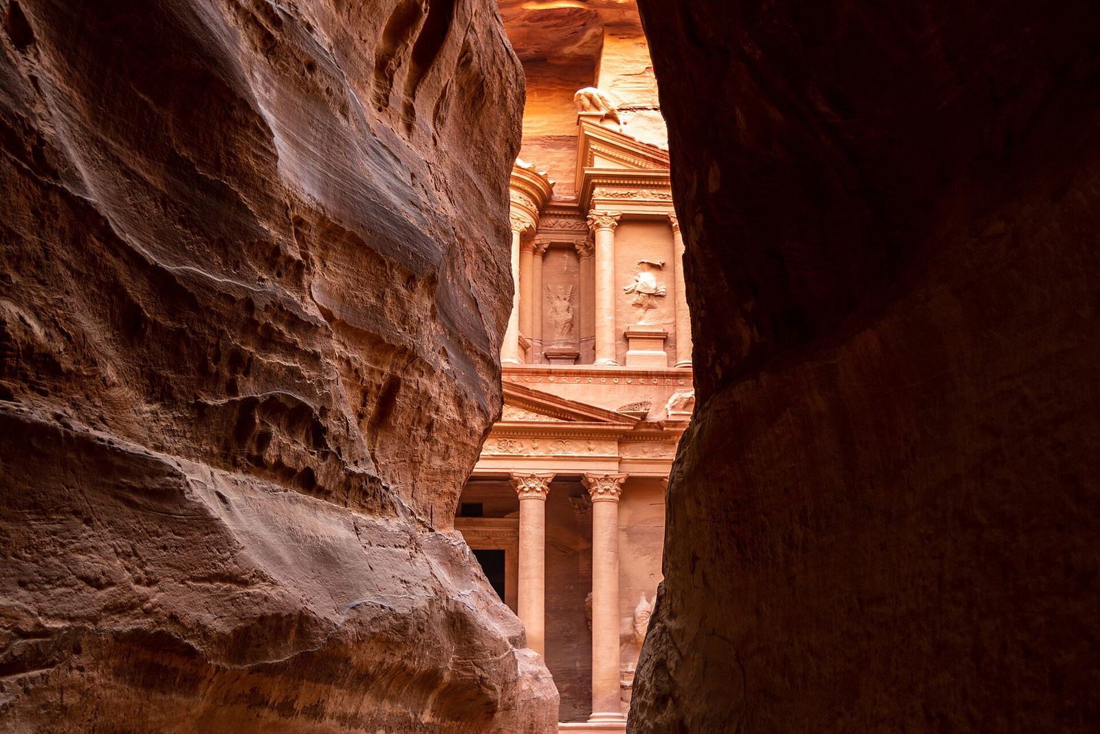 The Treasury (Al-Khazneh) at Petra, Jordan