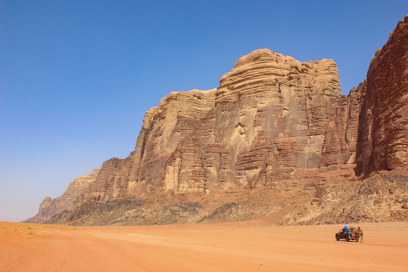 Bedouin desert camp in Wadi Rum, Jordan